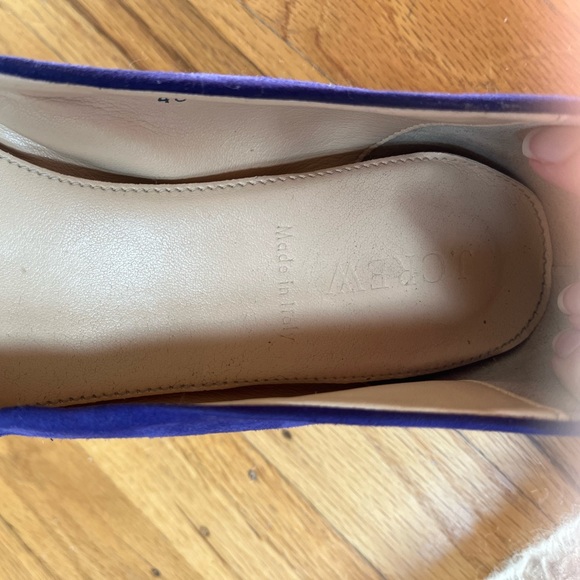 J Crew purple ballet flats soft - Picture 4 of 7